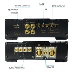 Amplificateur de <span class=keywords><strong>voiture</strong></span> Zeming Mono Block Amplificateur de classe D <span class=keywords><strong>1500</strong></span> <span class=keywords><strong>Watts</strong></span> RMS pour système de haut-parleurs audio de <span class=keywords><strong>voiture</strong></span> - Product Image 2