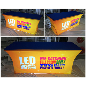 <span class=keywords><strong>Led</strong></span> nguồn ánh sáng bảng sự kiện Runner 4ft 6ft 8ft được trang bị Stretch bảng Bìa Khăn trải bàn cho triển lãm thương mại hiển thị - Product Image 5