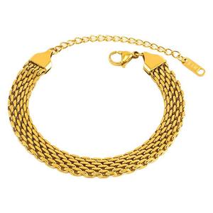 ZOGXIN Gold Chain Bracelet Multi Layered Geometric Design Unisex Jewelry Gift - Product Image 5