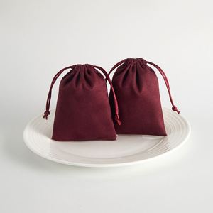 Pochette d'emballage en velours avec cordon de serrage 5x7cm pour bijoux et accessoires, prête à l'emploi, vente en gros, prix abordable, du fabricant chinois CSMD - Product Image 4