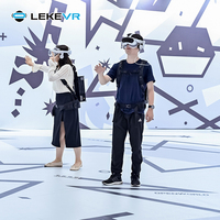 L'arène de la machine VR d'arcade d'E-sports de la station spatiale 9D VR de jeux de tir de Metaverse d'amusement de LEKEVR grande libèrent