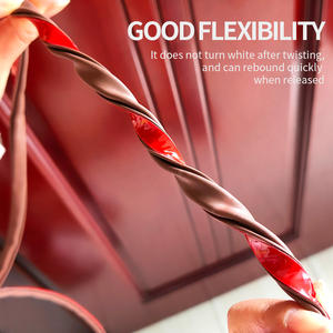 [שדרוג חדש] סיליקון דלת מזג אוויר דלת זכוכית הפריקה עצמית דבק דלת חלונות דלת חותם לדלתות וחלונות - Product Image 4