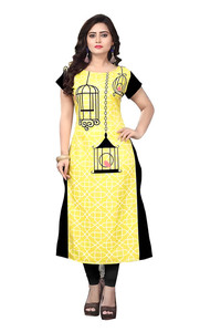 2025 <b>Women's</b> Indian Pakistani Anarkali Set Hot Sale Blue Cotton Kurti Green Long Sleeved V-Neck Black Georgette Parties High - Product Image 2