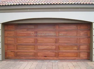 Modern Style Customized Windproof Automatic Remote Control Garage Door For Homes