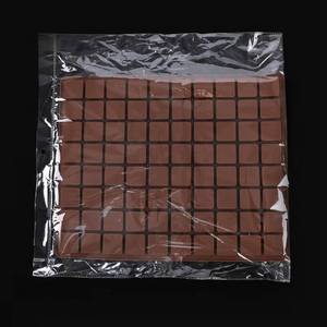 MUYULINS Factory 80 Cavity Square LFGB Platinum Grade Non-Stick BPA Zero Content <b>Silicone</b> Chocolate Mold - Product Image 6