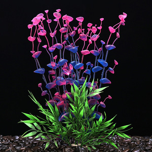 Ornements de paysagisme pour aquarium, fournitures d'aquarium, plantes aquatiques simulées écologiques, plantes aquatiques en plastique, marque <span class=keywords><strong>Levana</strong></span> - Product Image 1