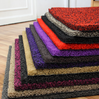 Tapis de lavage pour égouttoir à minerai vert 10 mm, 1,22 x 12 m, en PVC, lavable, extra épais, pour usage extérieur