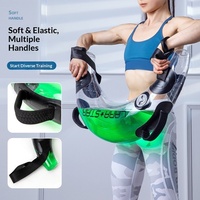 Sac d'eau lesté en PVC 0,7 kg, à remplir d'eau, poids réglable, conception multi-poignées, pack énergétique, équipement de squat, sac de sable croissant