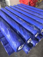 Rouleau de bâche tissée en polyéthylène bleu PE, vente en gros directe usine Chine