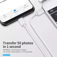 Câble de chargeur de charge rapide Premium 1M 3FT 60W 3A USB Type C vers USB Type C PD pour téléphone tablette