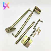 Système d'étaiement diagonal pour coffrage en aluminium, avec tirants de murs, étais de serrage en acier et support diagonal 400-600 pour échafaudage