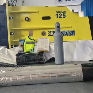 Casse-pierre hydraulique Sb 125, moteur et boîtier de type BOX pour excavatrices lourdes de 28 à 35 tonnes, construction et démolition - Product Image 1