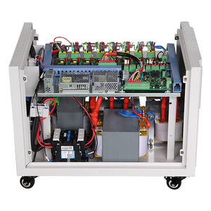 220V AC một pha tĩnh Đồng LCD thông minh SVC tự động không tiếp xúc điện áp ổn định/điều chỉnh - Product Image 4