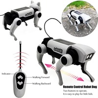 Intelligente elektrische Fernbedienung Smart Robot Hundes pielzeug STEM DIY Assembled Energy Solar Power Toy für Kinder