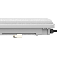 Lumière LED suspendue à personnalisation approfondie, étanche, avec capteur de lumière, corps en plastique, température de couleur 1,2 m