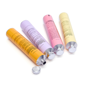 หลอดอลูมิเนียมแบบพับได้ ยืดหยุ่น สำหรับครีม<span class=keywords><strong>กันแดด</strong></span> พร้อมโลโก้สั่งทำ - Product Image 5