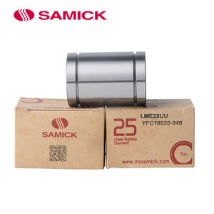 Roulements linéaires fermés SAMICK LME25UU 25x40x58mm à longue durée <span class=keywords><strong>de</strong></span> vie, haute stabilité et prix abordable, kit <span class=keywords><strong>de</strong></span> pièces CNC pour roulement à billes - Product Image 4