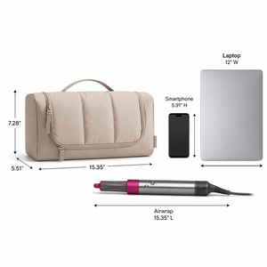 Sac de rangement de voyage imperméable personnalisé pour outils capillaires, compatible avec les accessoires de <span class=keywords><strong>boucleur</strong></span> à <span class=keywords><strong>cheveux</strong></span> rembourrés portables pour femmes - Product Image 3