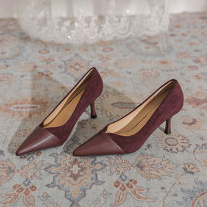 Chaussures à talons hauts pour femmes, talon épais et semelle surélevée, pour les soirées, les tenues décontractées, streetwear et les tenues de mode - Product Image 1