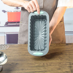 <span class=keywords><strong>Moule</strong></span> à gâteau antiadhésif en Silicone Offre Spéciale moules de cuisson pour gâteaux au <span class=keywords><strong>chocolat</strong></span> moules à brownie <span class=keywords><strong>moule</strong></span> à pain en Silicone plateau de cuisson - Product Image 4