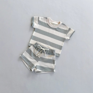 Suéter de Algodón Estilo Nórdico INS para Niños, Primavera 2025, Nuevo Suéter Informal de Manga Larga con Rayas Retro para Bebés, Suave - Product Image 3