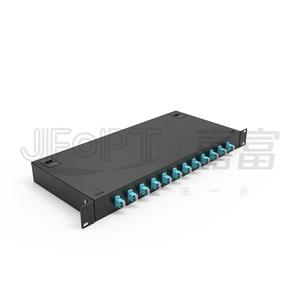 Acero laminado en frío 19 pulgadas interior fibra óptica 12 24 puertos ODF SC/FC/ST/LC bastidor de montaje en <span class=keywords><strong>rack</strong></span> carcasa para Panel de conexión de fibra óptica - Product Image 3