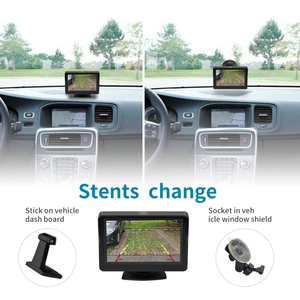 IPoster 4.3 "Monitor di visione posteriore di energia solare Wireless telecamera <span class=keywords><strong>targa</strong></span> - Product Image 5