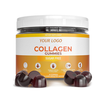 Gommes de supplément de collagène de beauté à prix de gros avec étiquette personnalisée OEM gommes à la biotine et aux vitamines pour la peau gommes de collagène