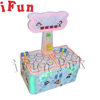 Ifun Kids Frog Jump 2 joueurs Hit The Frog Jumping Hammer Machines de jeu Enfant-Parents Amusement Électronique Frapper frapper frapper une taupe
