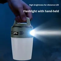 Lanterne de camping LED Xinyin ultra-lumineuse 1500LM 200H 5000mAh 3 couleurs Lampe de randonnée d'urgence Lampes de poche