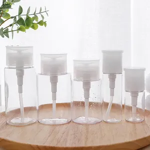 Botella transparente para desmaquillante, tónico, hidratante, botella de plástico para viaje. - Product Image 5