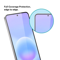 Protection d'écran en verre trempé 9H à couverture intégrale pour Samsung Galaxy S26 FE, anti-rayures