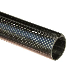 Factory Custom 3k cuttlefish carbon fiber tube Carbon Fibre Spearfishing barrel Shaft