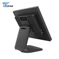 Système de point de vente intelligent 17 pouces avec Wi-Fi, caisse enregistreuse à double écran, tout-en-un, sans ventilateur, en vente pour les magasins