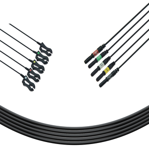 मैक <span class=keywords><strong>1000</strong></span>/मेलक 1200 ईग लीडरशिप के साथ संगत, 5 लीड क्लिप दीन कार्बन फाइबर व्यक्तिगत सेट आईक - Product Image 1