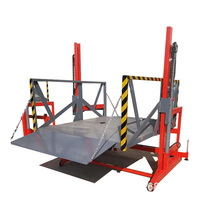 Plateformes mobiles de chargement et de déchargement de 2 tonnes et 3 tonnes, plateforme de chargement de camions de type mobile, plateforme d'extension de quai de chargement