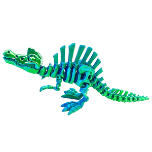 Juguete de esqueleto de Spinosaurus de plástico impreso en 3D, articulado con bisagras, flexible, antiestrés, decoración de escritorio, regalo, producto superventas transfronterizo - Product Image 4