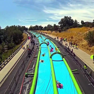 Dài nhất trượt nước Inflatable các thành phố Aqua Dành cho người lớn trượt N trượt cho trẻ em - Product Image 6