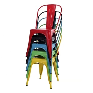 Wholesale Metal Frame Restaurant Chair Metal Outdoor Table and Chairs Dinning Room Chairs