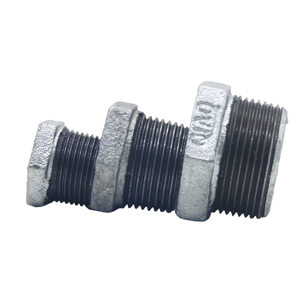 Accesorios de tubería buje hierro maleable galvanizado rosca reductora para materiales de fontanero - Product Image 4