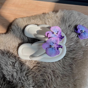 Sandalias de Playa Planas Antideslizantes con Diseño de Orquídea Mariposa, Tendencia en Instagram, para Mujer, Verano 2026 - Product Image 5