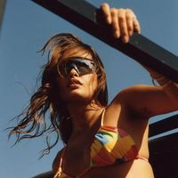 Maillot de bain 2 pièces pour femmes, OEM, body, haut tubulaire, string, vêtements de plage