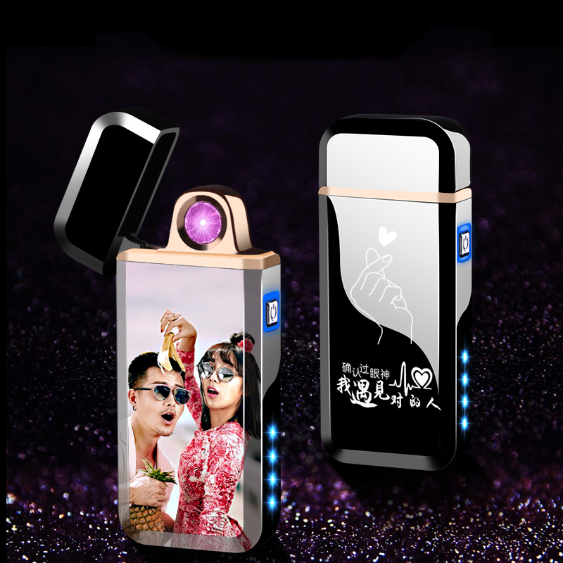 Circular Arc Lighter High Efficiency Windproof Led Light Usb Cigarette  Lighter with Custom Sculpture| Alibaba.com