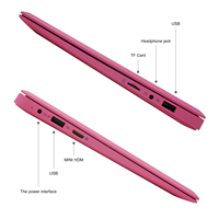 Laptop Komputer Portabel Ultra-Tipis Harga Terjangkau Android 12 RAM 4GB ROM 128GB Baterai 5000mA 2 Speaker Layar 10.1-inci Quad-Core Stok AS