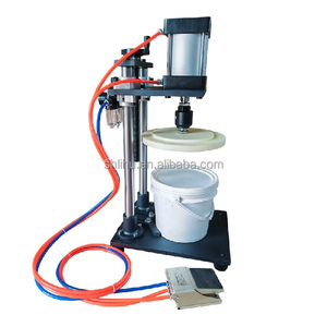 Machine à sceller les couvercles de grands seaux pneumatique manuelle de 1 à 25L Machine à sceller les couvercles de seaux en plastique - Product Image 1