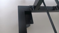 Support de rangement autoportant en fer thermolaqué pour rouleaux de vinyle, montage facile, roues robustes, capacité de 40 rouleaux, avec structure métallique