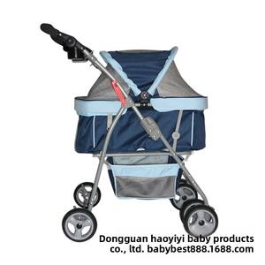 Fabrika doğrudan satış katlanabilir evcil hayvan arabası Oxford malzeme kedi ve köpek arabası - Product Image 3