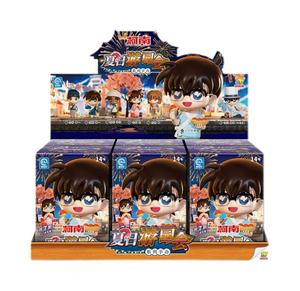 Autentica Serie 'Summer Garden Party' di <span class=keywords><strong>Conan</strong></span>, Blind Box in PVC, Statuette di Kudo Shinichi 10-14cm, Tema Colorato di Film e TV - Product Image 1