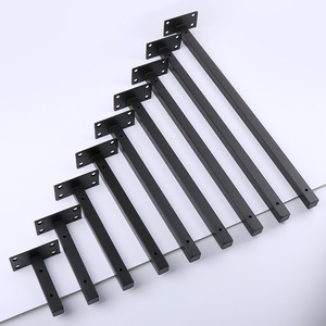 Haidibos Stainless Steel Wall-mounted Shelf <b>Bracket</b> 4-20 Inches Durable Modern Simple Shelf Support - Product Image 4