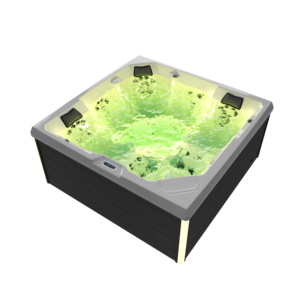 Lujo moderno cuadrado Swim <span class=keywords><strong>Spa</strong></span> <span class=keywords><strong>piscina</strong></span> acrílico Hydro masaje bañera de hidromasaje para el <span class=keywords><strong>ocio</strong></span> familiar controlado por el sistema Balboa - Product Image 3